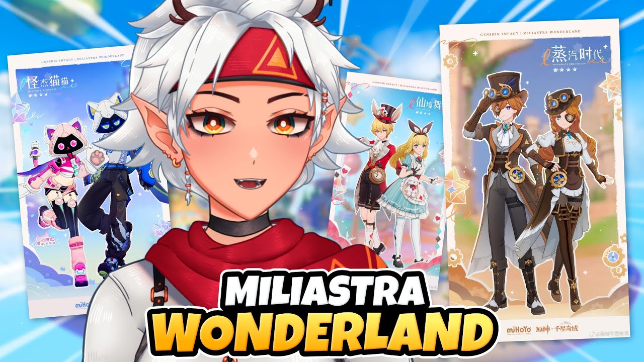 Dressing Up In Miliastra Wonderland & VARKA!? | Luna II Genshin Impact