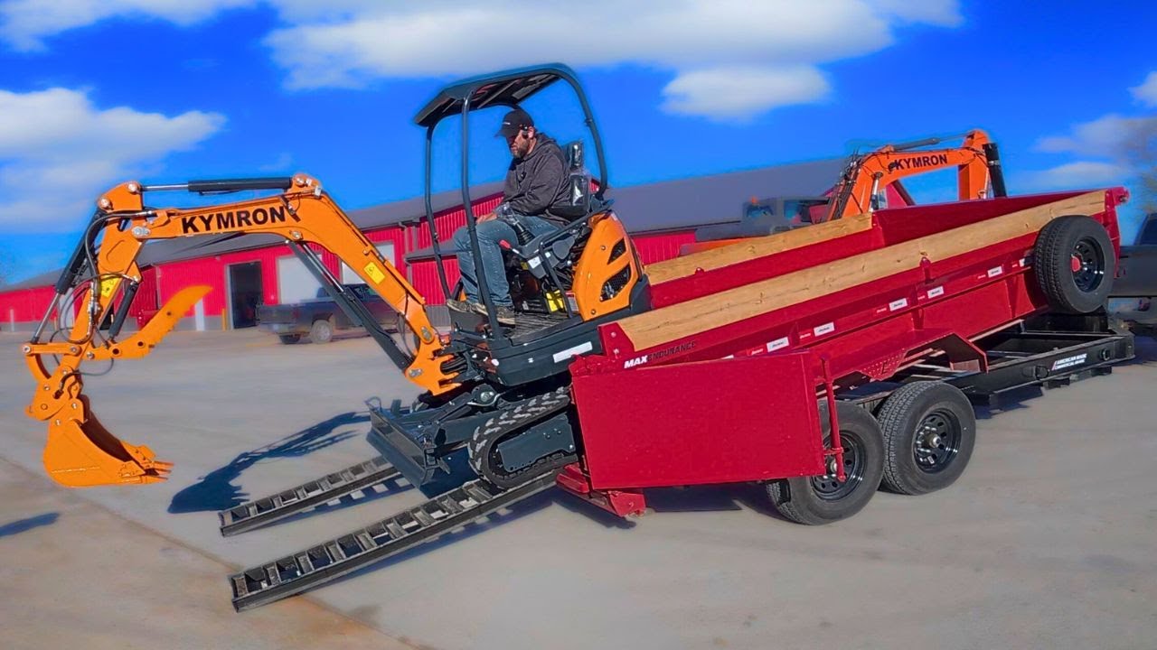 У меня новый экскаватор... И он потрясающий!