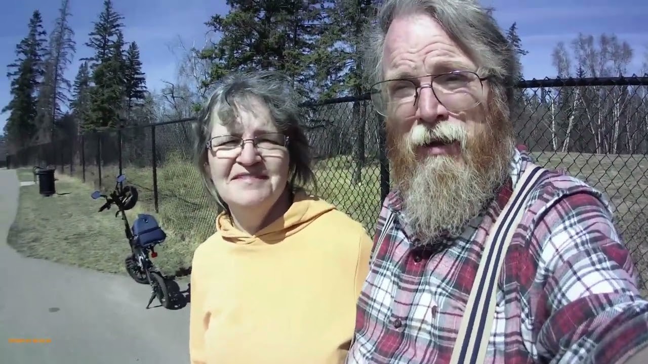 Man and Wife Explore Edmonton's NE River Park