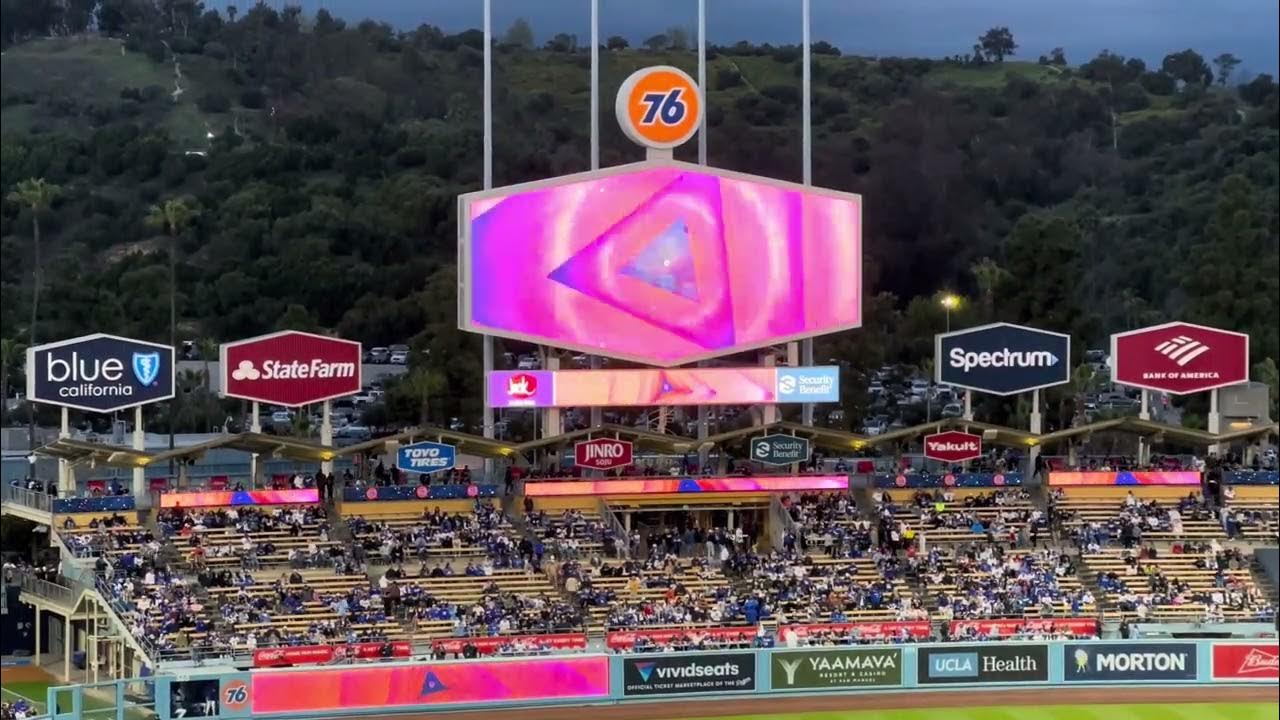 Los Angeles Dodgers 2024 Starting Lineup Intro! YouTube