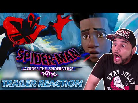 Spider-Man : Across The Spider-Verse (Part One) *TRAILER REACTION* Sony / Marvel - Miles Morales