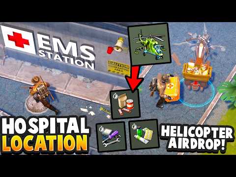 NEW UPDATE - New Hospital Zone + HELICOPTER Airdrop at the Uncharted Territories (Last Day on Earth)
