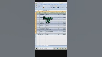 How to Delete Blank Rows in Excel? | Excel Tips & Tricks #shorts