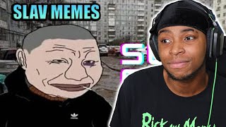 REACTING TO SLAV MEMES COMPILATION V13