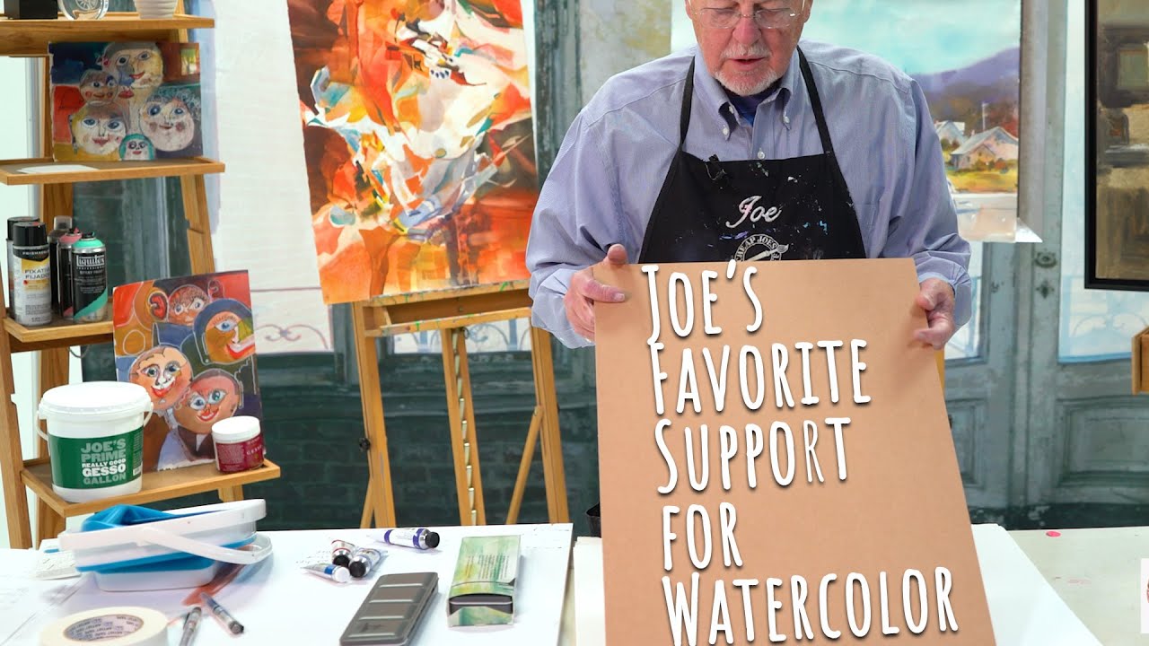Cheap Art Tips from Cheap Joe Joe's Favorite Support for Watercolor