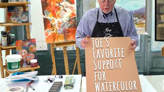 Cheap Art Tips from Cheap Joe - Joe's Favorite Support for Watercolor