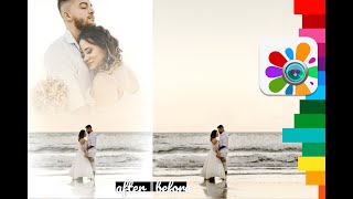 How to create | New photo editing with Vignette+Blend at Photo Studio | Double Exposure screenshot 4