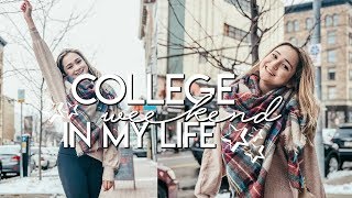 Prepping for the Spring Semester // College Weekend in my Life