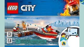 60213 Dock Side Fire Lego City Manual At The Brickmanuals Instruction Archive