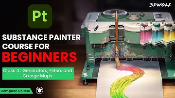 Substance 3D Painter Tutorial | 4. Generators, Filters and Grunge Maps
