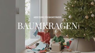 Baumkragen Von Livlig Stilvolle Abdeckung Für Weihnachtsbaumständer, Christbaumständer Verkleidung