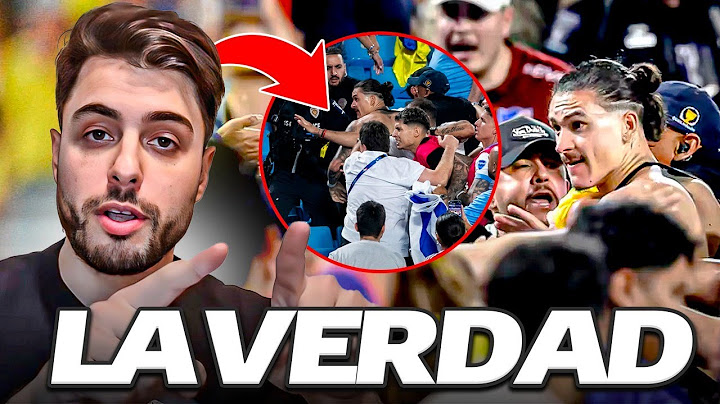BATALLA e INCIDENTES tras la ELIMINACIÓN de URUGUAY 👊 DARWIN NUÑEZ vs COLOMBIANOS 🔥