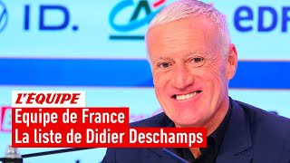 Équipe de France : Liste des 23, tacle au DTN, Mbappé, JO 2024..La conférence de presse de Deschamps