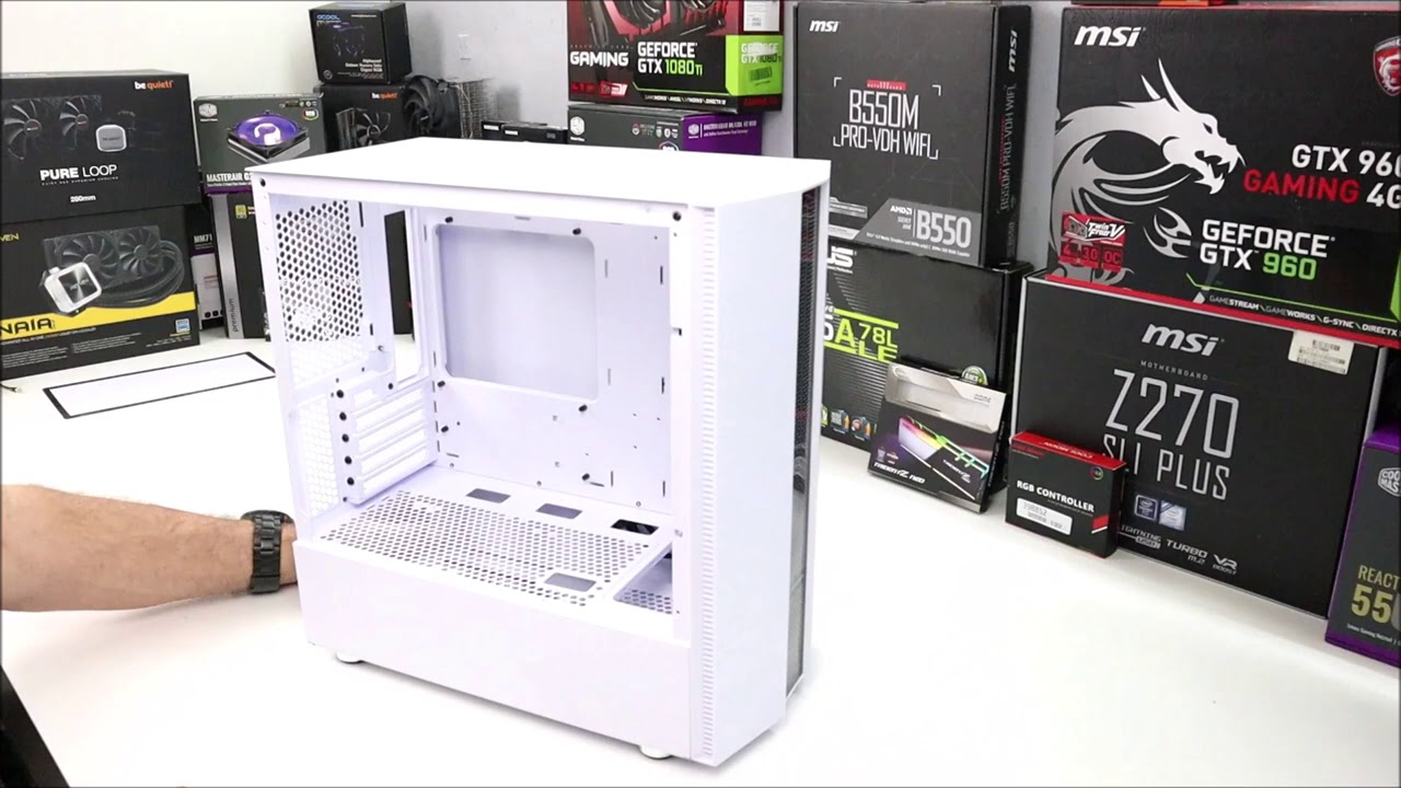 LC Power Gaming 711MW Daybreak X mATX Gehäuse - YouTube