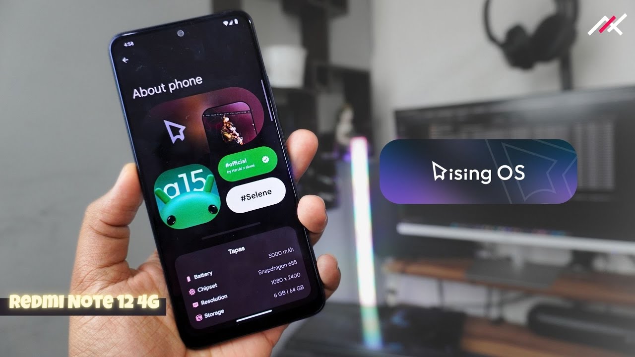 Latest Rising OS Revived 7.1 for Redmi Note 12 4G | Installation ...