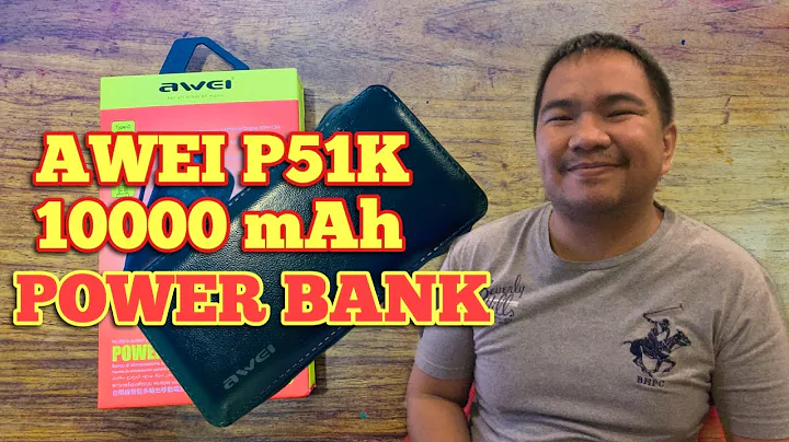 P51K 10000 mAh Power Bank Review | Awei | JK Chavez