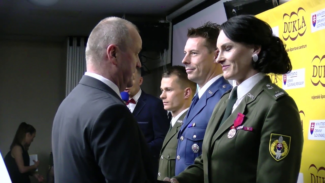 Vyhlásenie najlepších športovcov VŠC Dukla za rok 2019