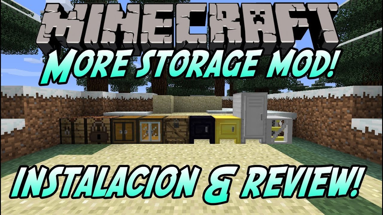 Como instalar - More Storage Mod! | Minecraft 1.5.2 - YouTube