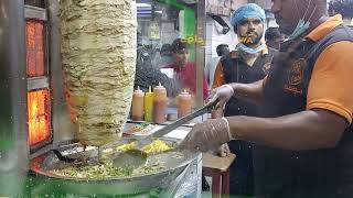 Shawarma Making video in Saudhi arabia || Hot n cool Shop Batha || Arab Countries Most popular Dish by Twinbros Riyadh 1,294 views 9 months ago 3 minutes, 9 seconds