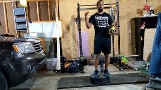 Coach B's Exercise Library- Med Ball Underhand Drop Jump Throws- Power Development