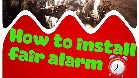 How to install fire alarm call point