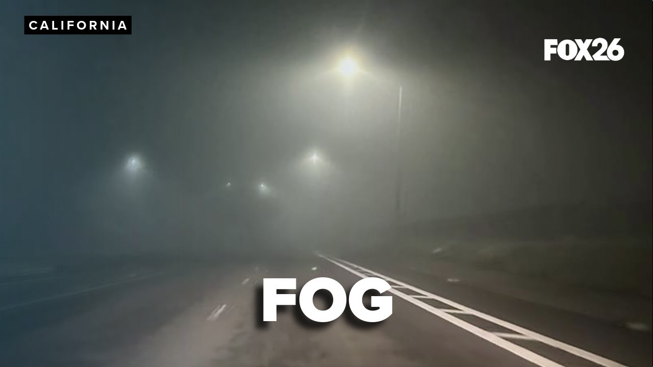 CHP warns drivers how to travel through dense fog