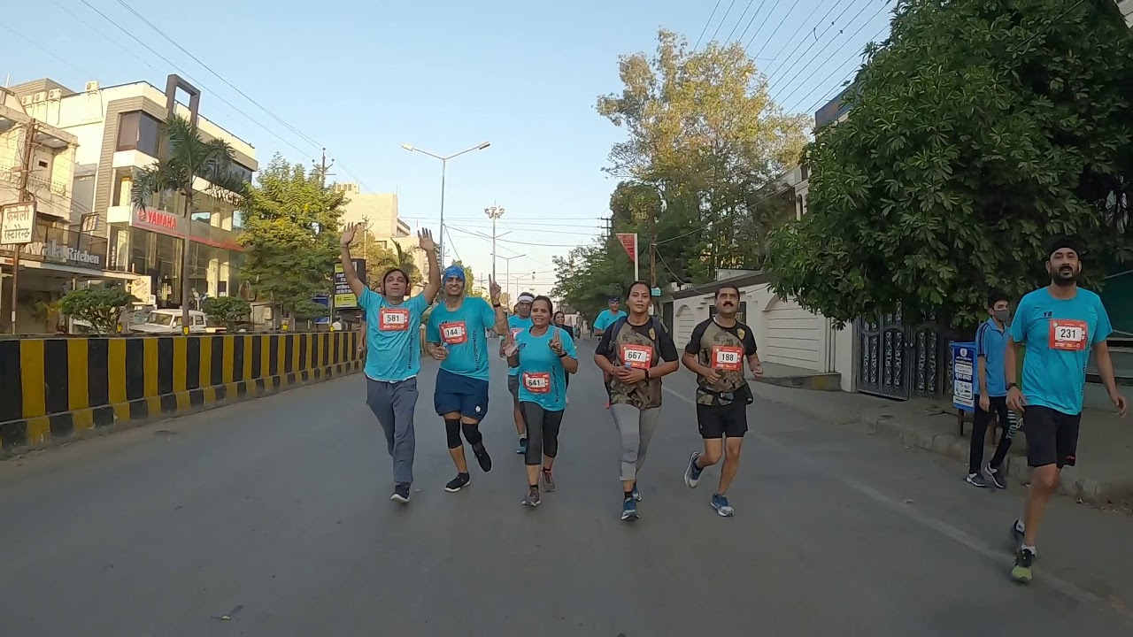 AIM Yellow Diamond Indore Marathon 2021