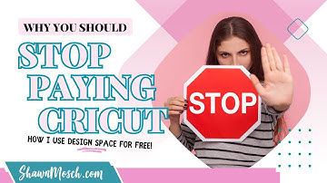 How to never pay for a cricut subscription again! Money Saving Tips - No Cricut Access Needed