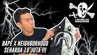 JAKET BAPE x Neighborhood SEHARGA 10 JUTA !!! | #HYPEMANIA
