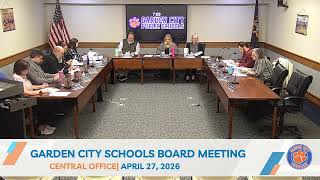 April 27 2026 GCPS Board Meeting