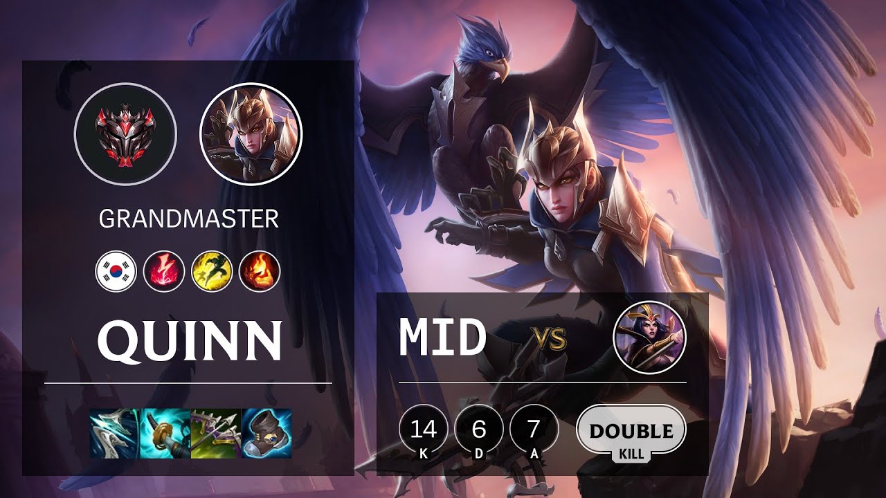 Quinn Mid vs LeBlanc - KR Grandmaster Patch 11.17