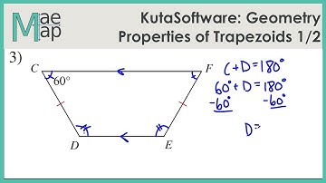KutaSoftware: Geometry- Properties Of Trapezoids Part 1