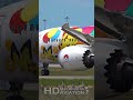 POKEMON PLANE | Scoot Boeing 787-9 Takeoff at Melbourne Airport #shorts