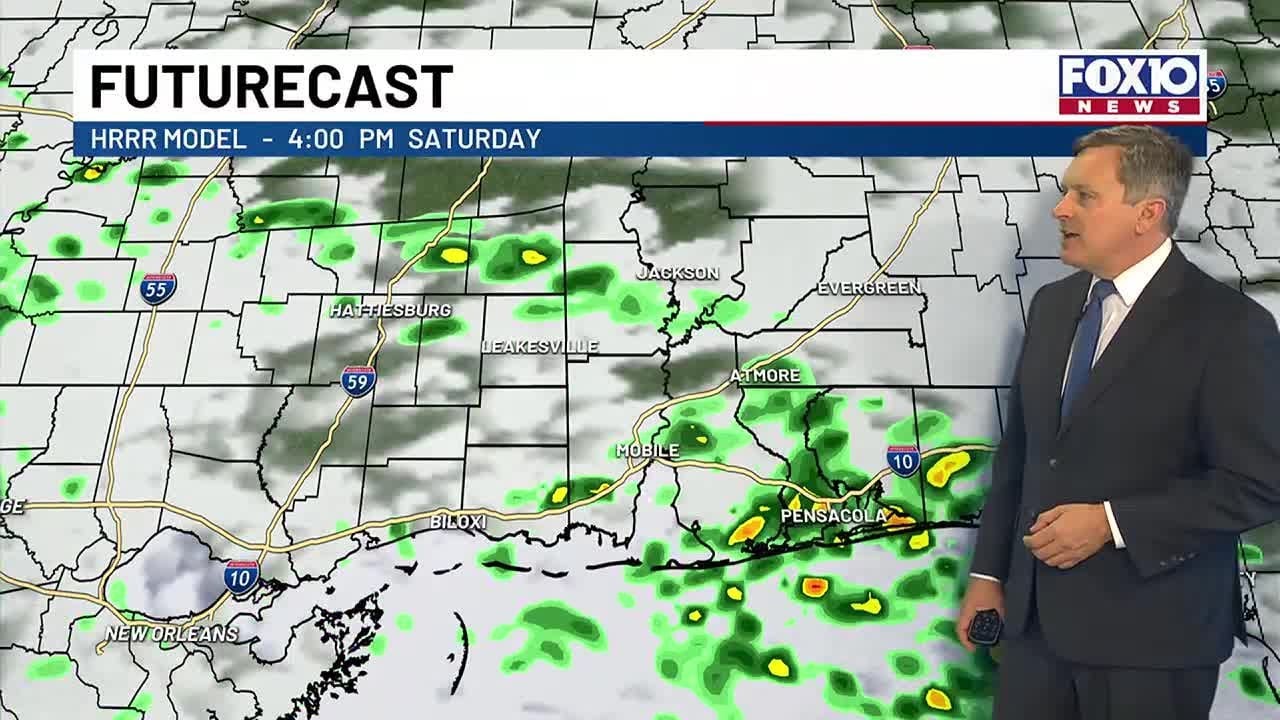 Showers and storms to return this weekend - YouTube