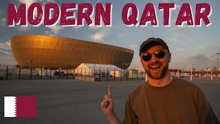 MODERN QATAR 🇶🇦 | LUSAIL CITY and THE PEARL | Doha travel vlog 2024