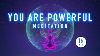 Guided Mindfulness Meditation  You are POWERFUL  Mental Strength and Clarity