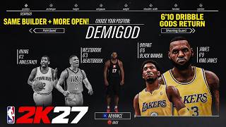 NBA 2K27 HUGE UPDATE