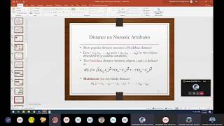 The dissimilarity between two objects (Numeric)