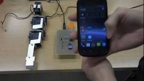 ADK board with PIC24F controlled by Nexus S (android 4.0.3)