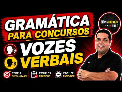 VERBO - FLEXÃO (VOZES VERBAIS)