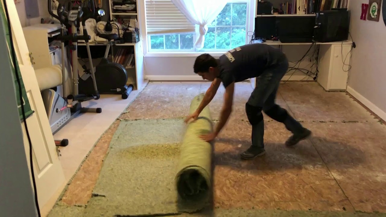 Carpet removal DIY YouTube