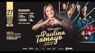 Homenaje a Paulina Tamayo La Grande del Ecuador