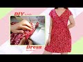 DIY WRAP DRESS ✨ How to make a dress for beginners / DIY Clothes Transformations EP. 6