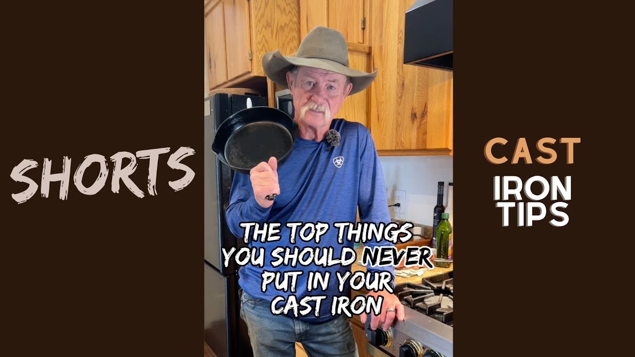 Kent Rollins - We get a lot of questions when I talk about cast iron care.  This bonus video is a crash course in cleaning cast iron and it's easier  than the