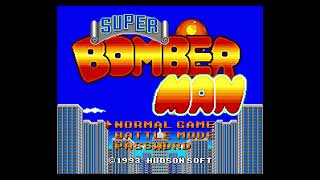 Super Bomberman - Intro and Title Screen - Nintendo Super Famicom (HD)