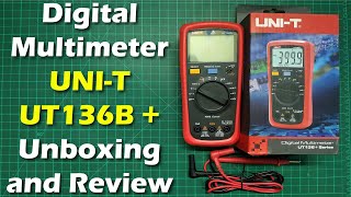 مراجعة ديجيتال ملتيميتر يونى تى يو تى 136 بى بلس | Digital Multimeter UNI-T UT136B Plus Review