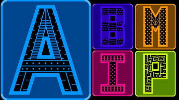 The Alphabet Race 2! - Elimination Marble Race In Algodoo