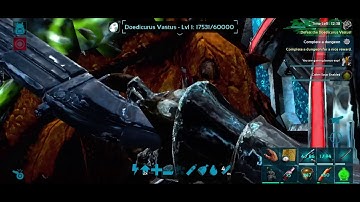 Doedicurus Vastus! ARK Mobile Dungeon Boss