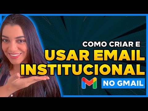 Como Criar E-mail Institucional e USAR NO GMAIL (Passo a Passo)