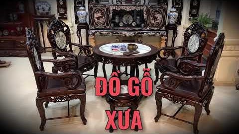 Tủ Chè Cẩn Ốc Đỏ Đẹp - Bộ Trúc Đơn Lối Cổ Xưa | Bàn Bày Đồ Cổ | Gỗ Gụ Cho Nội Thất Phòng Khách Đẹp